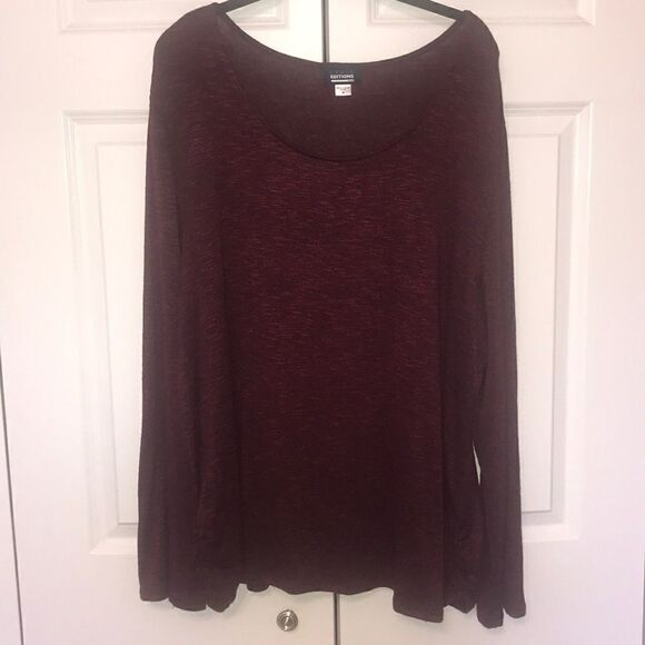💰Basic Editions long sleeve light sweater - Picture 1 of 5